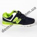 Детские кроссовки New Balance сине-зеленые